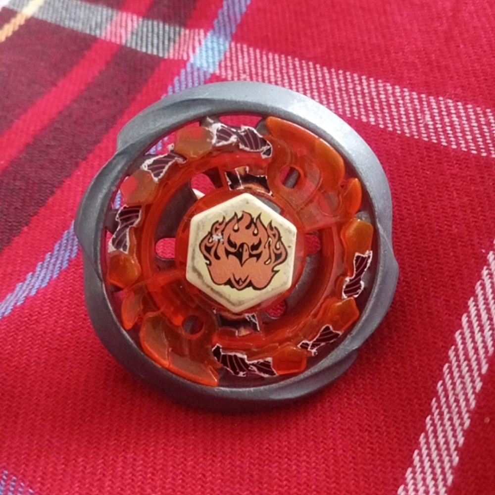Authentic Hasbro Beyblade Metal Fusion Burn Fireblaze 135MS
